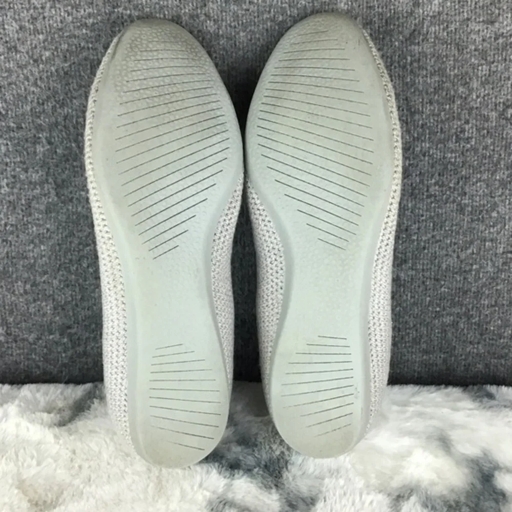 Allbirds Women's Tree Breezers Gray‎ Knit Flats Size 9
